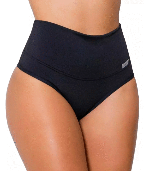 D109 - Calça Modeladora Preto (Frente)