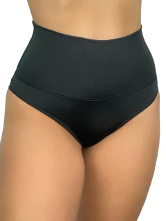 K125 - Cinta Modeladora Fio Dental Preto (Frente)