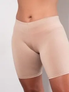 K129 Shorts Básico Segunda Pele Chocolate (Frente)